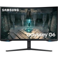 SAMSUNG 27 inch Odyssey G65B QHD 240Hz 1ms (GTG) HDR 600 Gaming Hub 1000R Curved Gaming Monitor